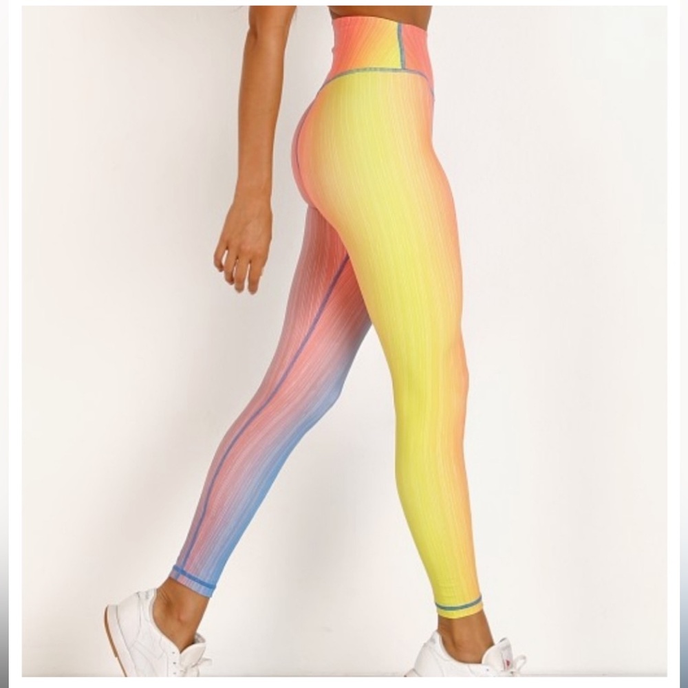 SPLITS59 Kinney High Waist Legging Ombre Print